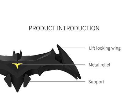 Bat Wings Car Phone Holder Universal Air Vent Mount