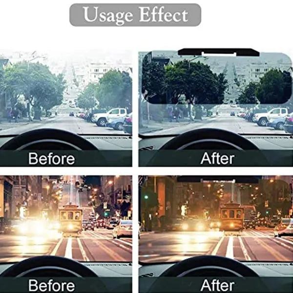 Anti-Glare Car Sun Visor – Eye Protection for Safer Driving