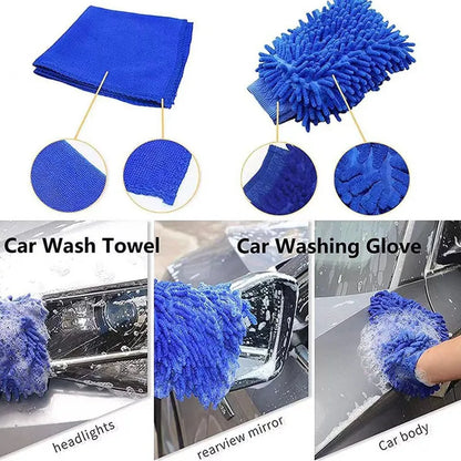 Car Detailing Brush Set – Deep Clean for Interior, Exterior & Wheels