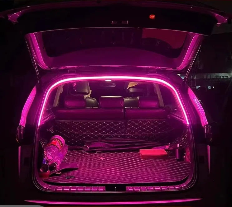 Intelligent Car Trunk LED Strip – Motion Sensor, Easy Install