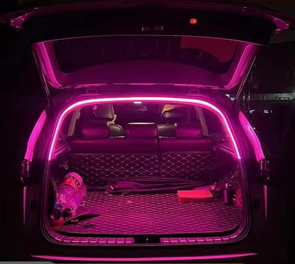 Intelligent Car Trunk LED Strip – Motion Sensor, Easy Install