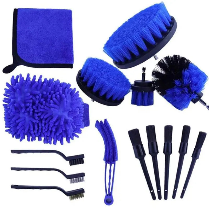 Car Detailing Brush Set – Deep Clean for Interior, Exterior & Wheels