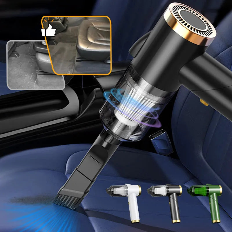 Handheld Cordless Car Vacuum – Perfect for Seats, Floors & Tight Spaces