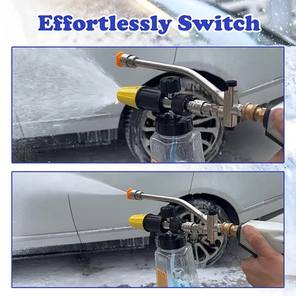High-Pressure Dual-Head Foam Cannon – Deep Clean Your Car in Minutes
