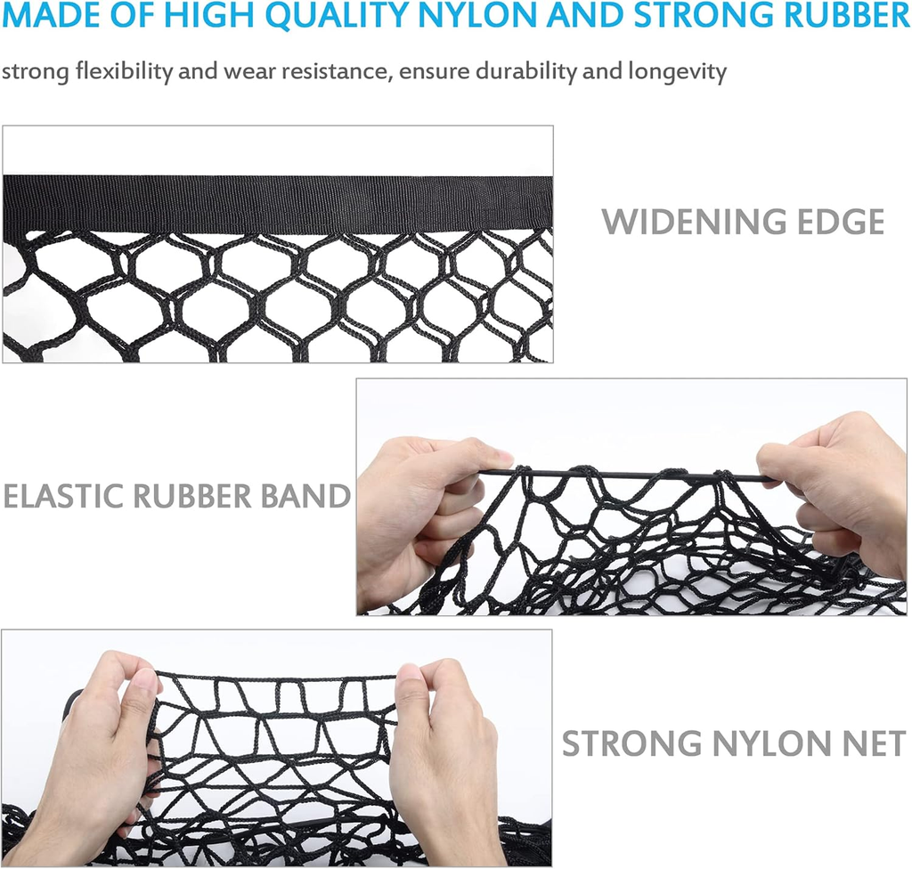Truck bed net Flexible pickup bed net with 4 metal carabiners Chevrolet Silverado Ford truck fyrasol