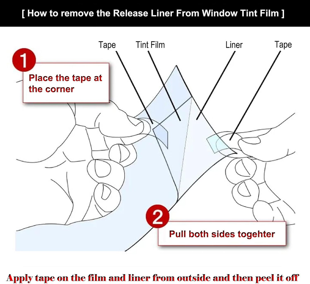 Car Window Tint Film - 5% 20% 35% 50% VLT Options, UV & Heat Blocking, Scratch Resistant fyrasol