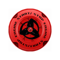 Naruto Style Car Engine Start Button Cover for Vehicles & Motorcycles Full Alloy Protective Design Enhanced Interior Style Sporty Touch fyrasol