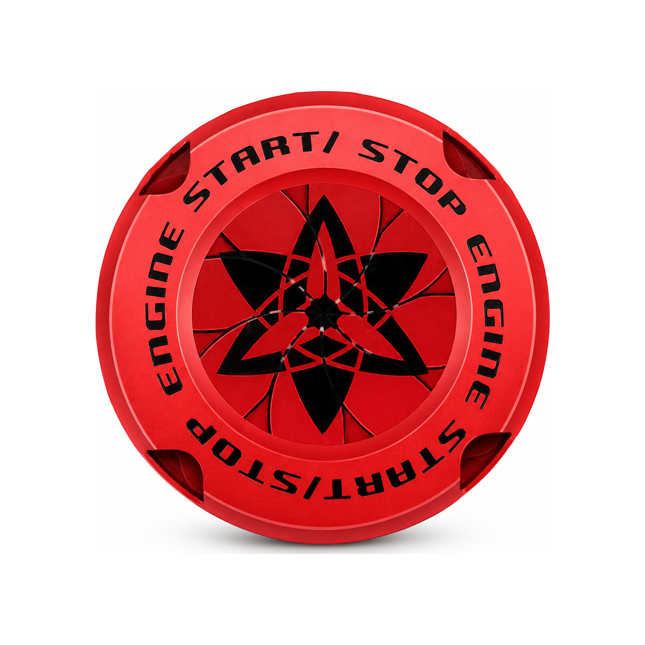 Naruto Style Car Engine Start Button Cover for Vehicles & Motorcycles Full Alloy Protective Design Enhanced Interior Style Sporty Touch fyrasol