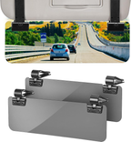 Fyrasol 2-Pack Car Sun Visor Extenders with PC Lens and Side Visors, Anti-Glare Car Sun Visor Extenders mysite